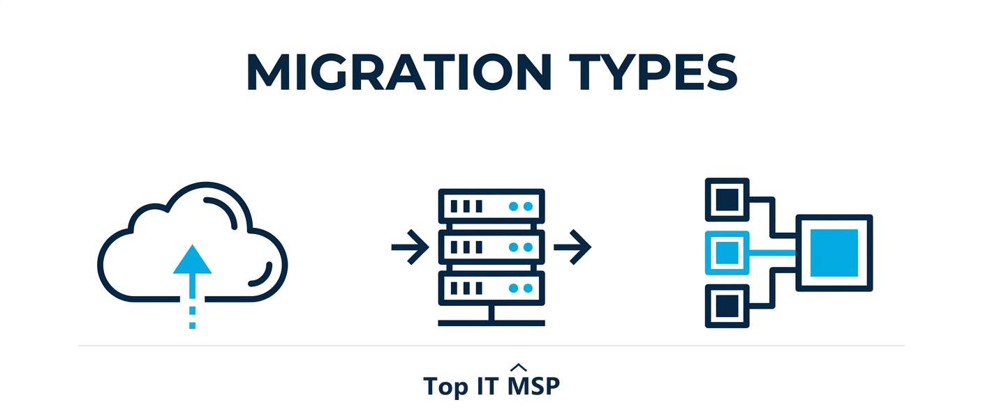 Types of data center migration: cloud, colocation, and consolidation