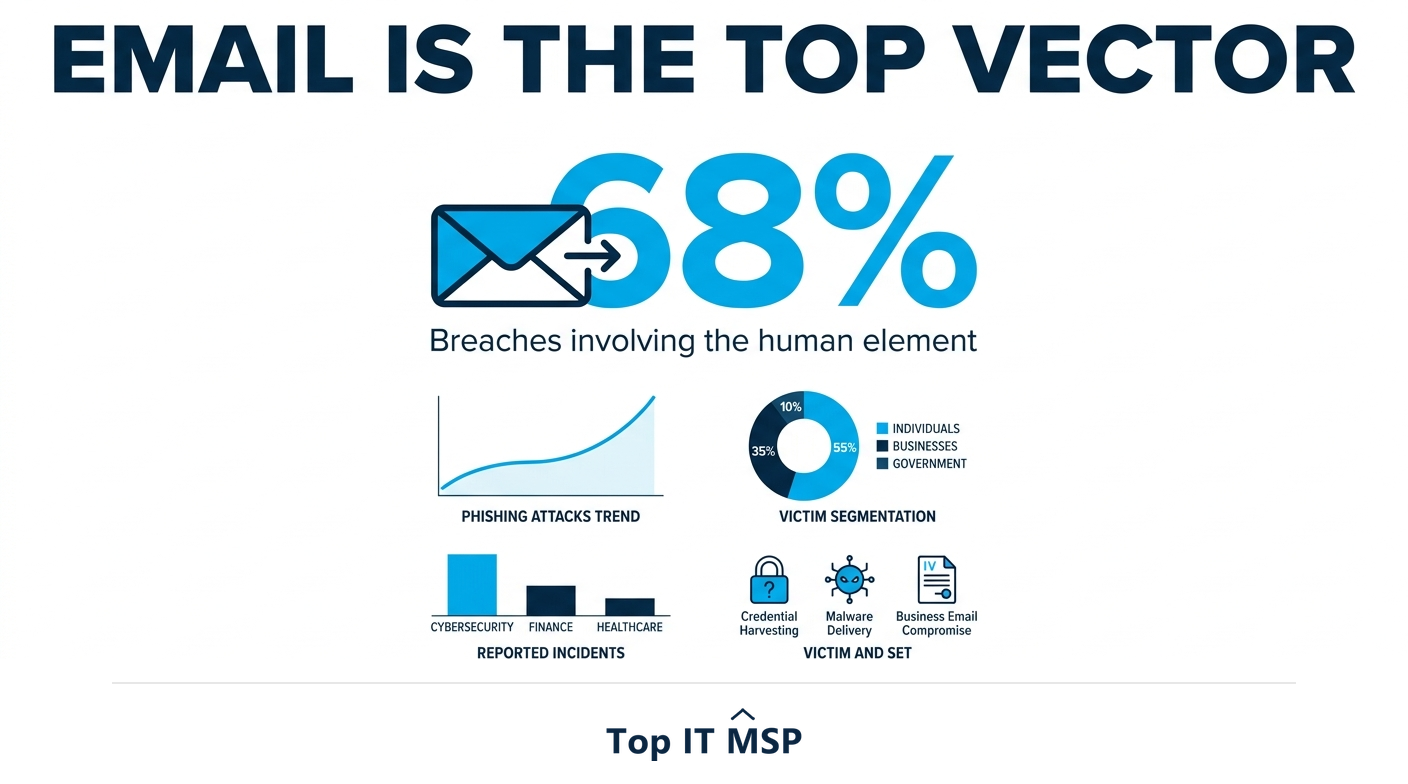 The human element was involved in 68 percent of breaches