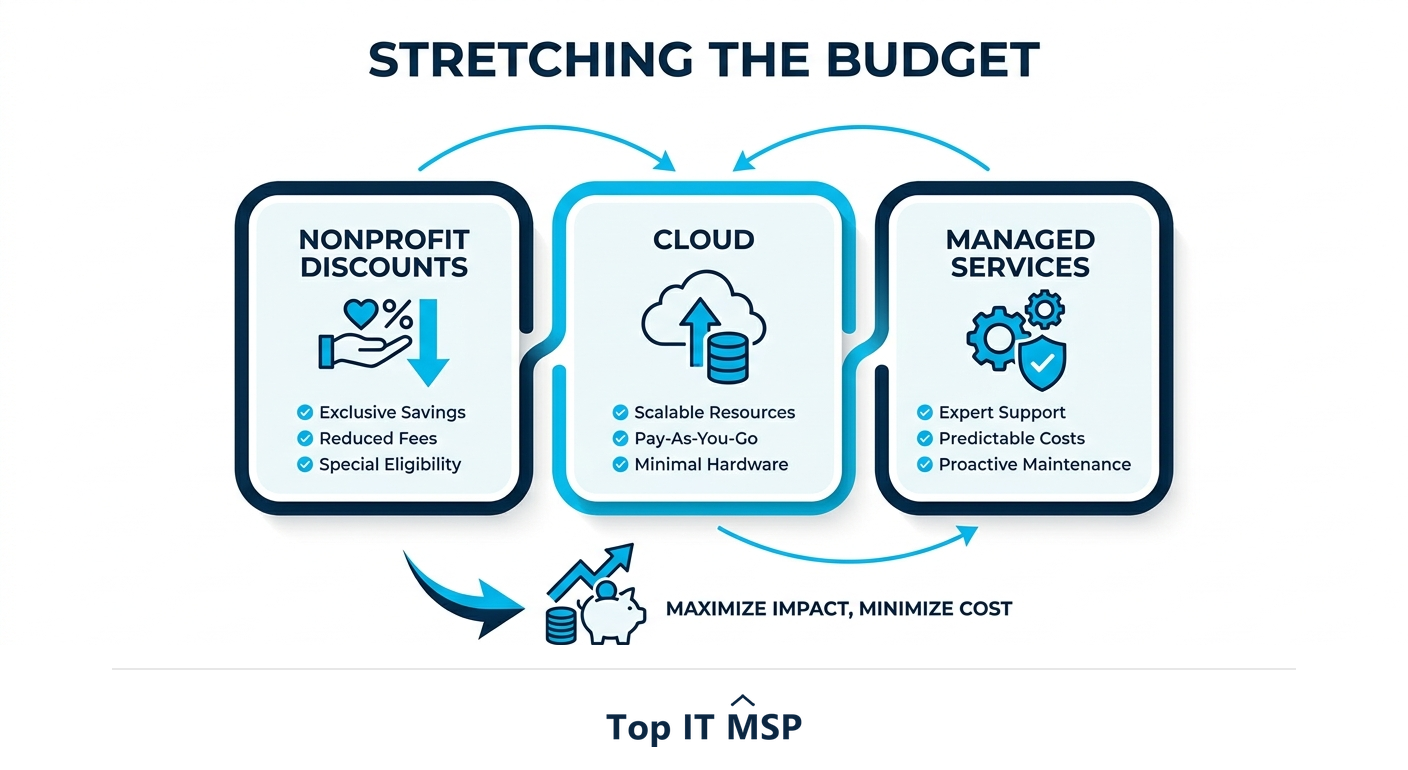 How nonprofits stretch IT budgets: discounts, cloud, managed services