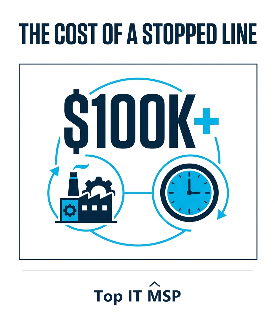 An hour of downtime costs most organizations more than 100,000 dollars