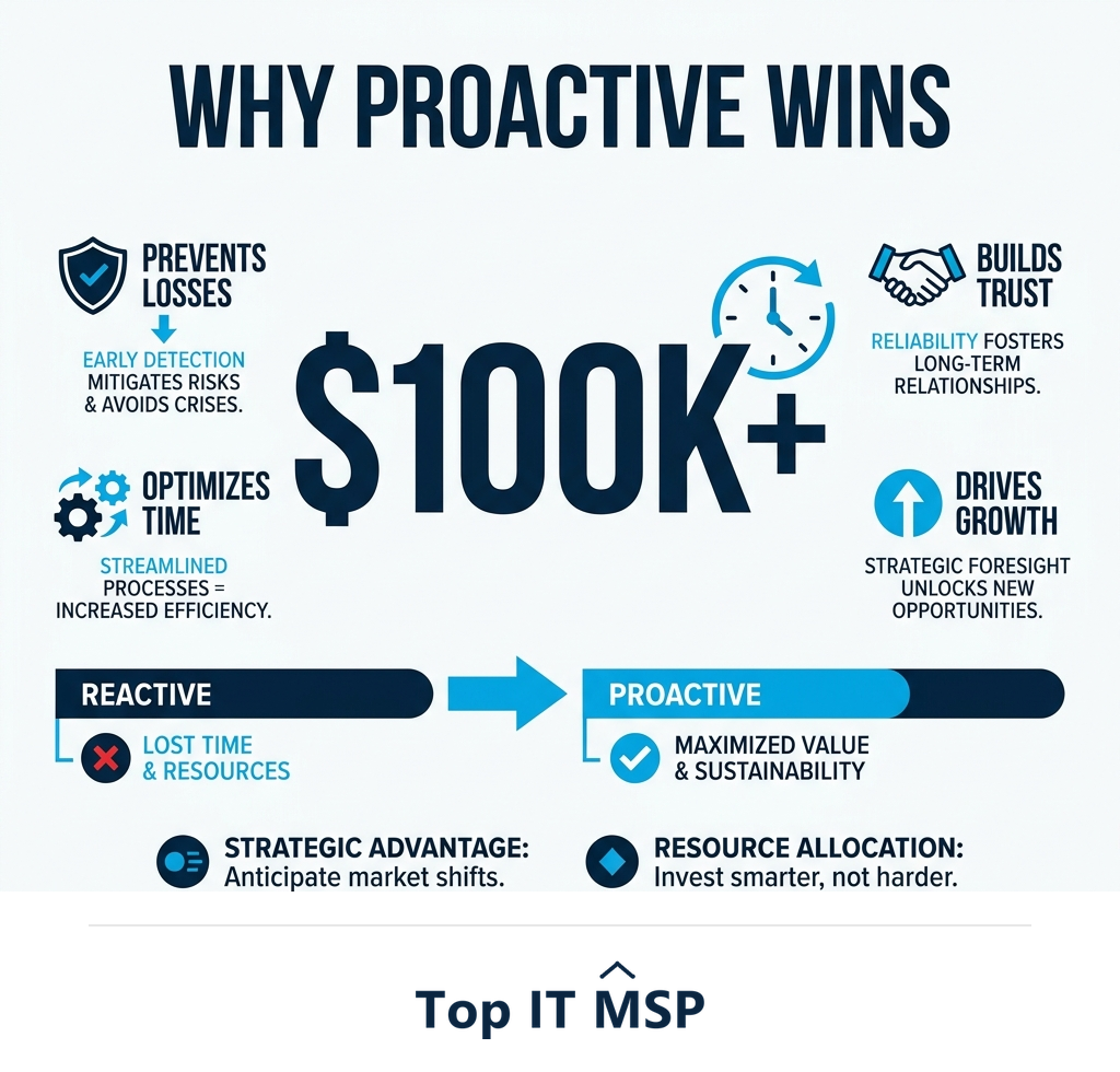 An hour of downtime costs most organizations more than 100,000 dollars